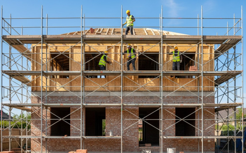 Construction Phase: Two-Story Residence (Architectural and descriptive)